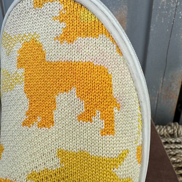 Rothy's Kids Yellow Puppy Camo Sneaker Unisex Sz K12 - Picture 16 of 16